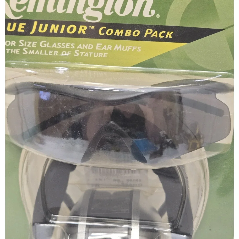 Remington True Junior Combo Pack Youth Shooting Glasses & Ear Muffs Set NIB